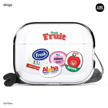 LINE FRIENDS | elago B&F Fruit Shop Case for AirPods Pro 2 [2 Styles]
