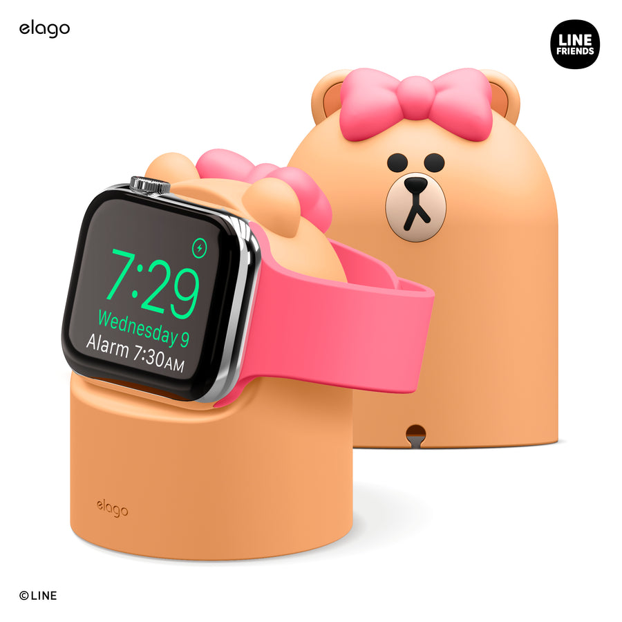 LINE FRIENDS | elago W2 Stand for Apple Watch [4 Styles]